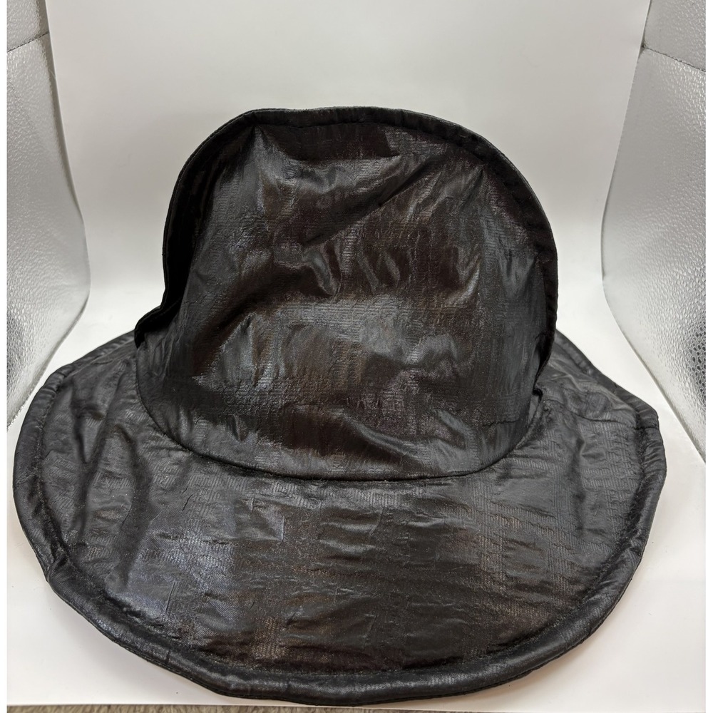 Sou Sou Bizen Hood Motoda Hat Black Sculptural Wide Brim Made Japan Avant-Garde